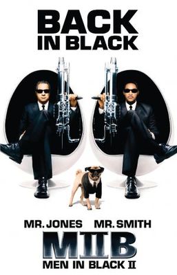 Men In Black II movie poster (2002) metal framed poster