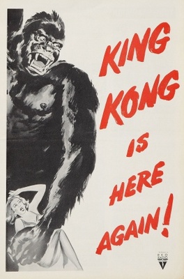 King Kong movie poster (1933) poster with hanger