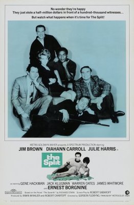The Split movie poster (1968) canvas poster