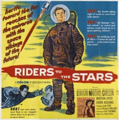 Riders to the Stars movie poster (1954) poster with hanger