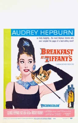 Breakfast at Tiffany's movie poster (1961) wood print
