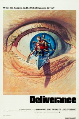 Deliverance movie poster (1972) wood print