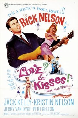 Love and Kisses movie poster (1965) metal framed poster