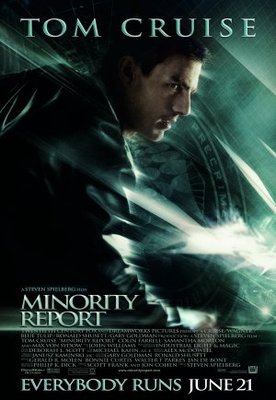 Minority Report movie poster (2002) Mouse Pad MOV_013aceed