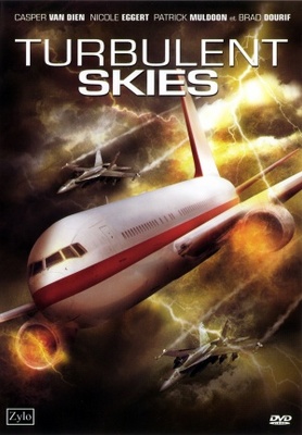 Turbulent Skies movie poster (2010) wood print