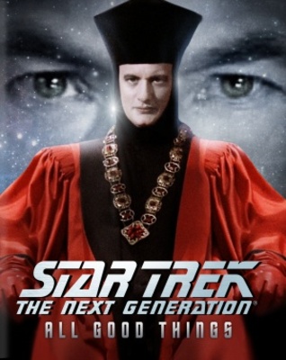 Star Trek: The Next Generation movie poster (1987) metal framed poster