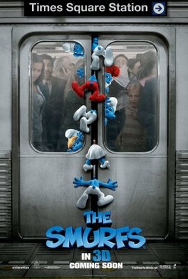 The Smurfs movie poster (2010) poster with hanger