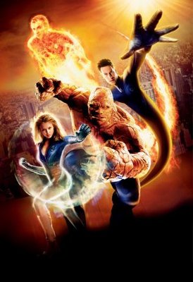 Fantastic Four movie poster (2005) Stickers MOV_01592001