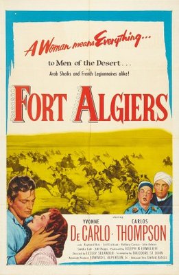 Fort Algiers movie poster (1953) puzzle MOV_015aa3d3