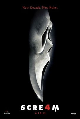 Scream 4 movie poster (2011) Mouse Pad MOV_01635ae2