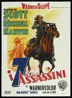 Seven Men from Now movie poster (1956) Longsleeve T-shirt #655963