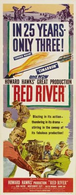 Red River movie poster (1948) canvas poster