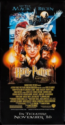 Harry Potter and the Sorcerer's Stone movie poster (2001) poster with hanger