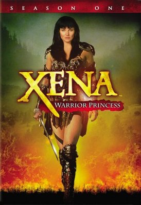 Xena: Warrior Princess movie poster (1995) poster with hanger
