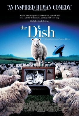 The Dish movie poster (2000) wood print
