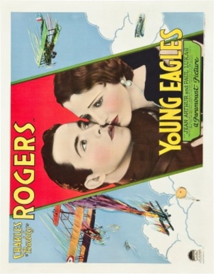 Young Eagles movie poster (1930) canvas poster