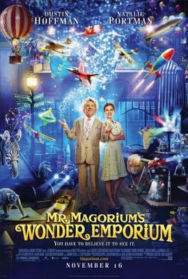 Mr. Magorium's Wonder Emporium movie poster (2007) wooden framed poster