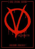V For Vendetta movie poster (2005) Mouse Pad MOV_01f61cbc