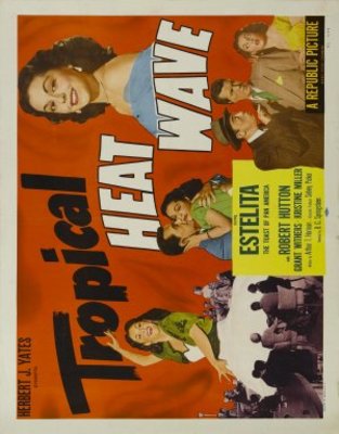 Tropical Heat Wave movie poster (1952) t-shirt