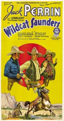 Wildcat Saunders movie poster (1936) poster with hanger