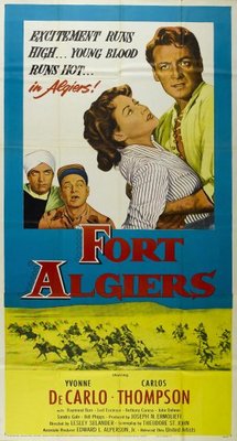 Fort Algiers movie poster (1953) poster