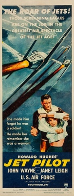 Jet Pilot movie poster (1957) poster with hanger
