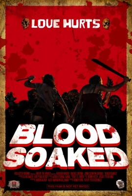 Blood Soaked movie poster (2014) poster with hanger