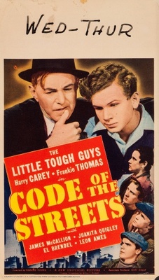 Code of the Streets movie poster (1939) poster with hanger