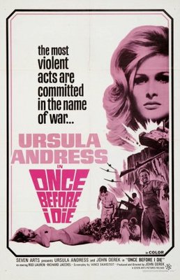 Once Before I Die movie poster (1966) poster