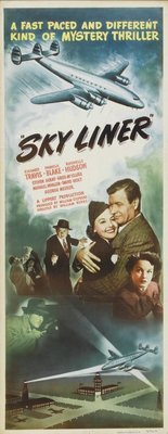 Sky Liner movie poster (1949) wooden framed poster
