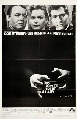 No Way to Treat a Lady movie poster (1968) t-shirt