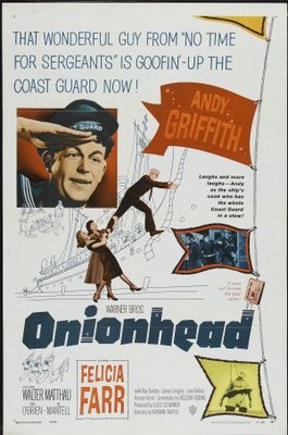 Onionhead movie poster (1958) wood print