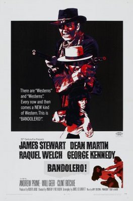 Bandolero! movie poster (1968) metal framed poster