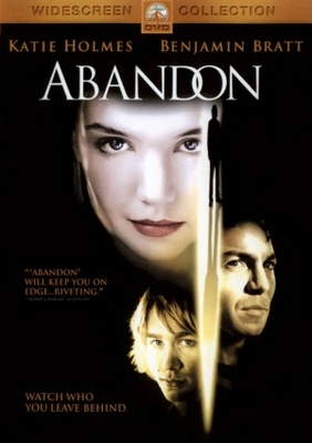 Abandon movie poster (2002) poster with hanger
