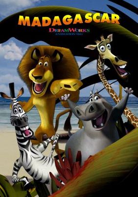 Madagascar movie poster (2005) mouse pad