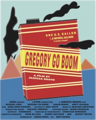 Gregory Go Boom movie poster (2013) Stickers MOV_02d396ce