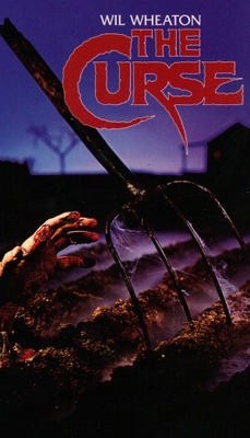 The Curse movie poster (1987) metal framed poster
