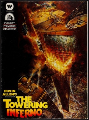 The Towering Inferno movie poster (1974) metal framed poster