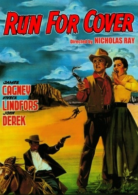 Run for Cover movie poster (1955) wooden framed poster