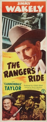 The Rangers Ride movie poster (1948) wooden framed poster