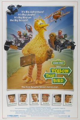 Sesame Street Presents: Follow that Bird movie poster (1985) canvas poster