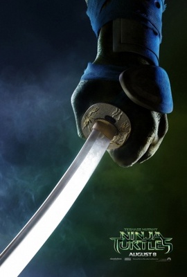 Teenage Mutant Ninja Turtles movie poster (2014) wooden framed poster