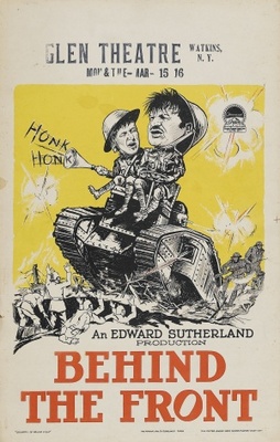 Behind the Front movie poster (1926) sweatshirt