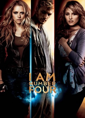 I Am Number Four movie poster (2011) metal framed poster