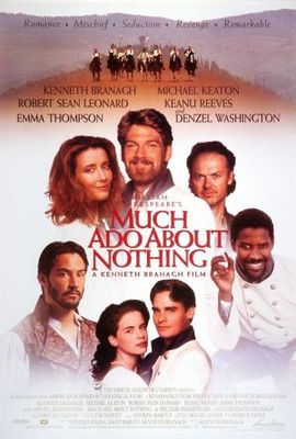 Much Ado About Nothing movie poster (1993) poster with hanger