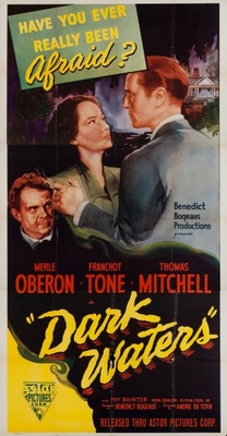 Dark Waters movie poster (1944) metal framed poster