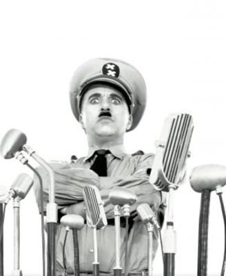 The Great Dictator movie poster (1940) poster with hanger