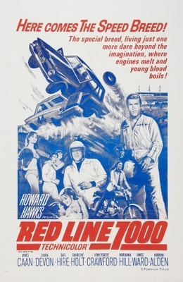 Red Line 7000 movie poster (1965) poster with hanger