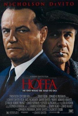 Hoffa movie poster (1992) wood print