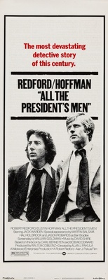 All the President's Men movie poster (1976) pillow